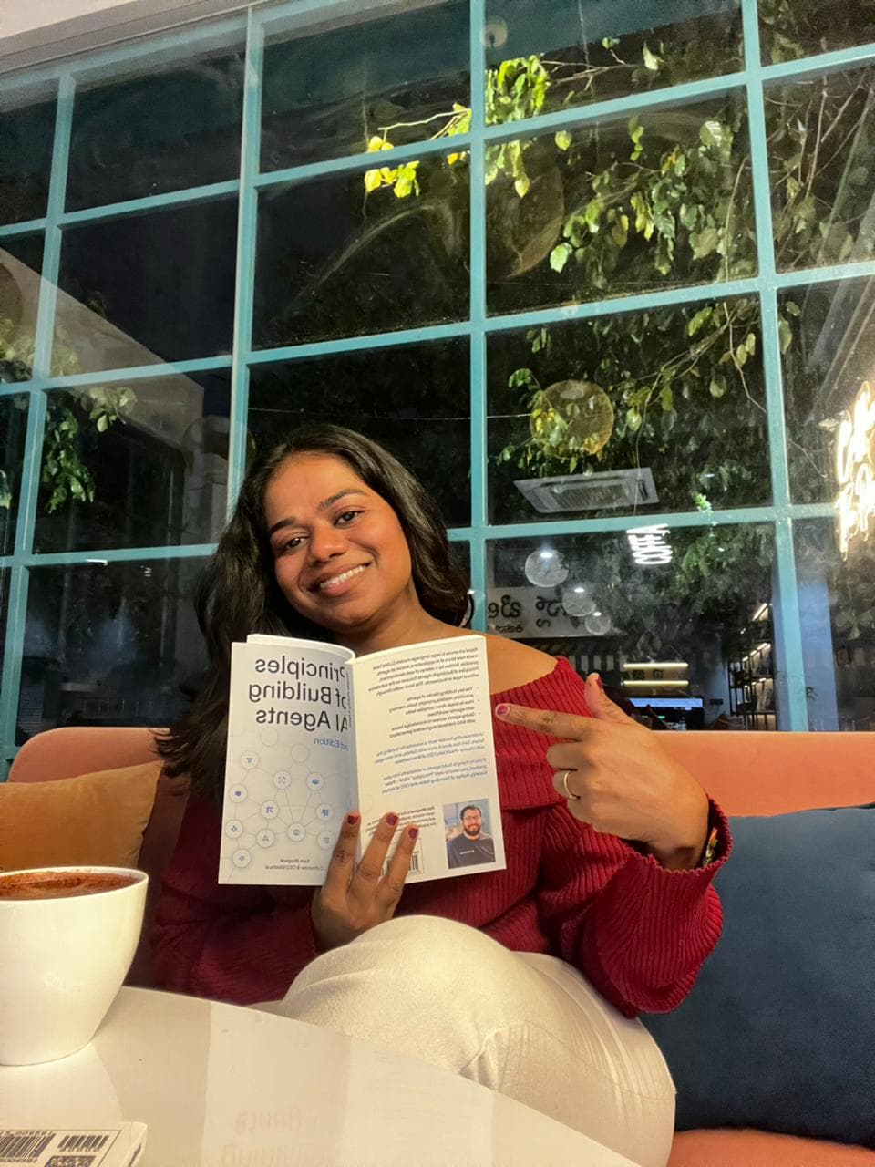Gayathri Perumal 🥑 about our book.