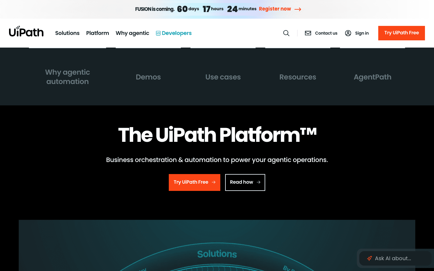 UiPath Agentic Automation