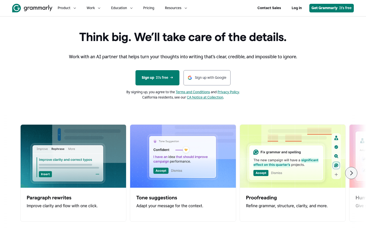 Grammarly and Wordtune