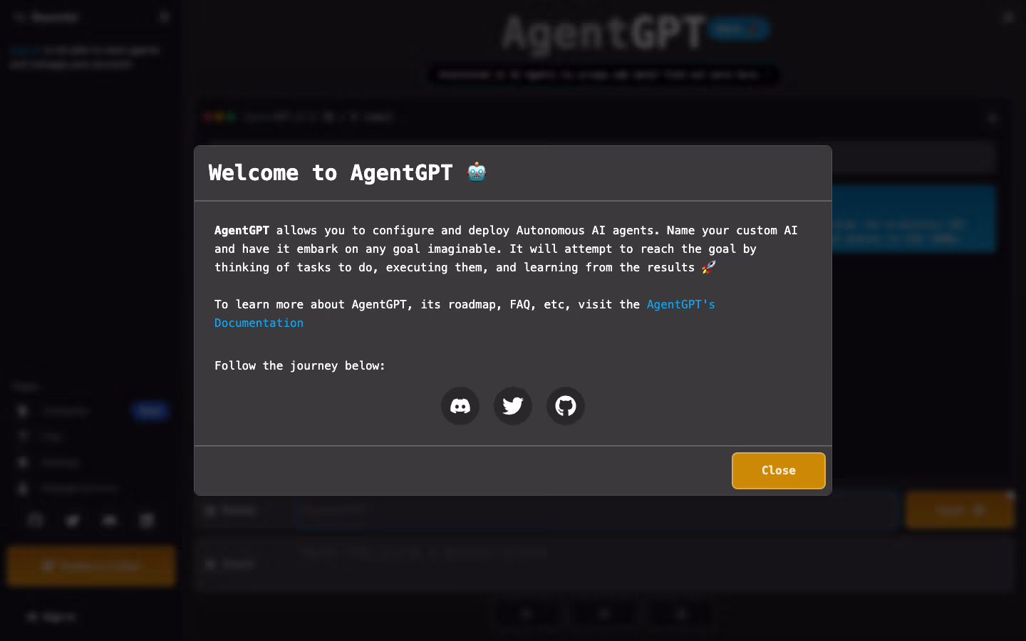 AgentGPT: best for quick, browser-based agent creation