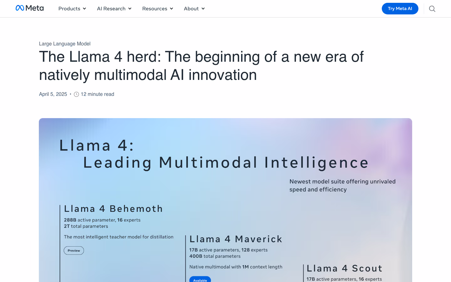 Meta Llama 4 Maverick and Scout: best open-source option for private codebases