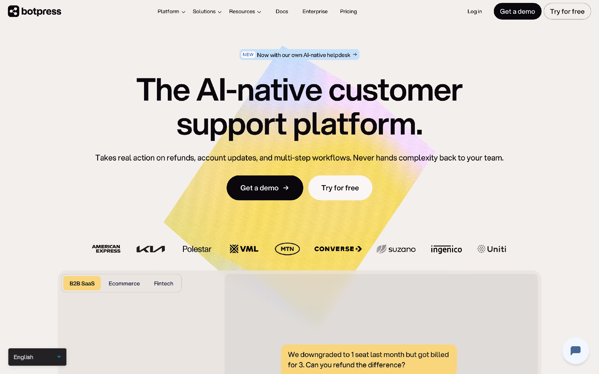 Botpress: Agent Studio with visual flows and generative reasoning.