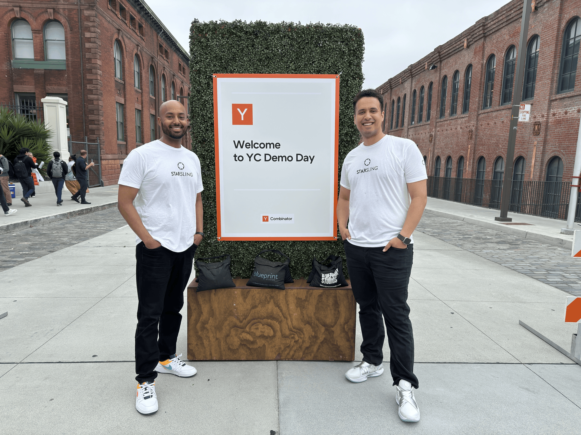 Yonas Beshawred and Daniel Worku, co-founders of StarSling