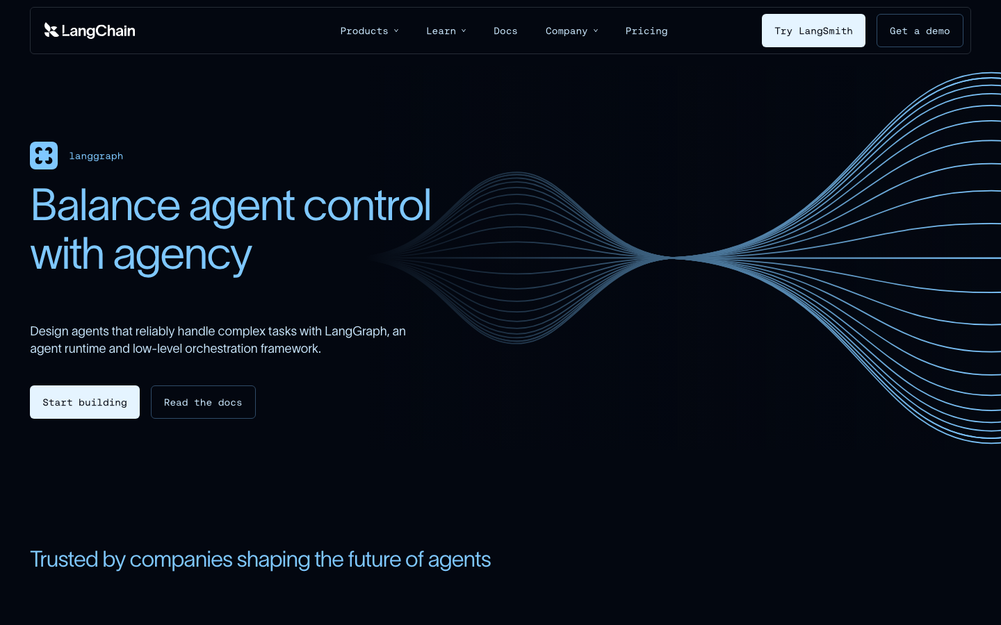 Best for: Microsoft-centric organizations that want non-technical teams building and deploying agents inside tools they already use.
LangGraph