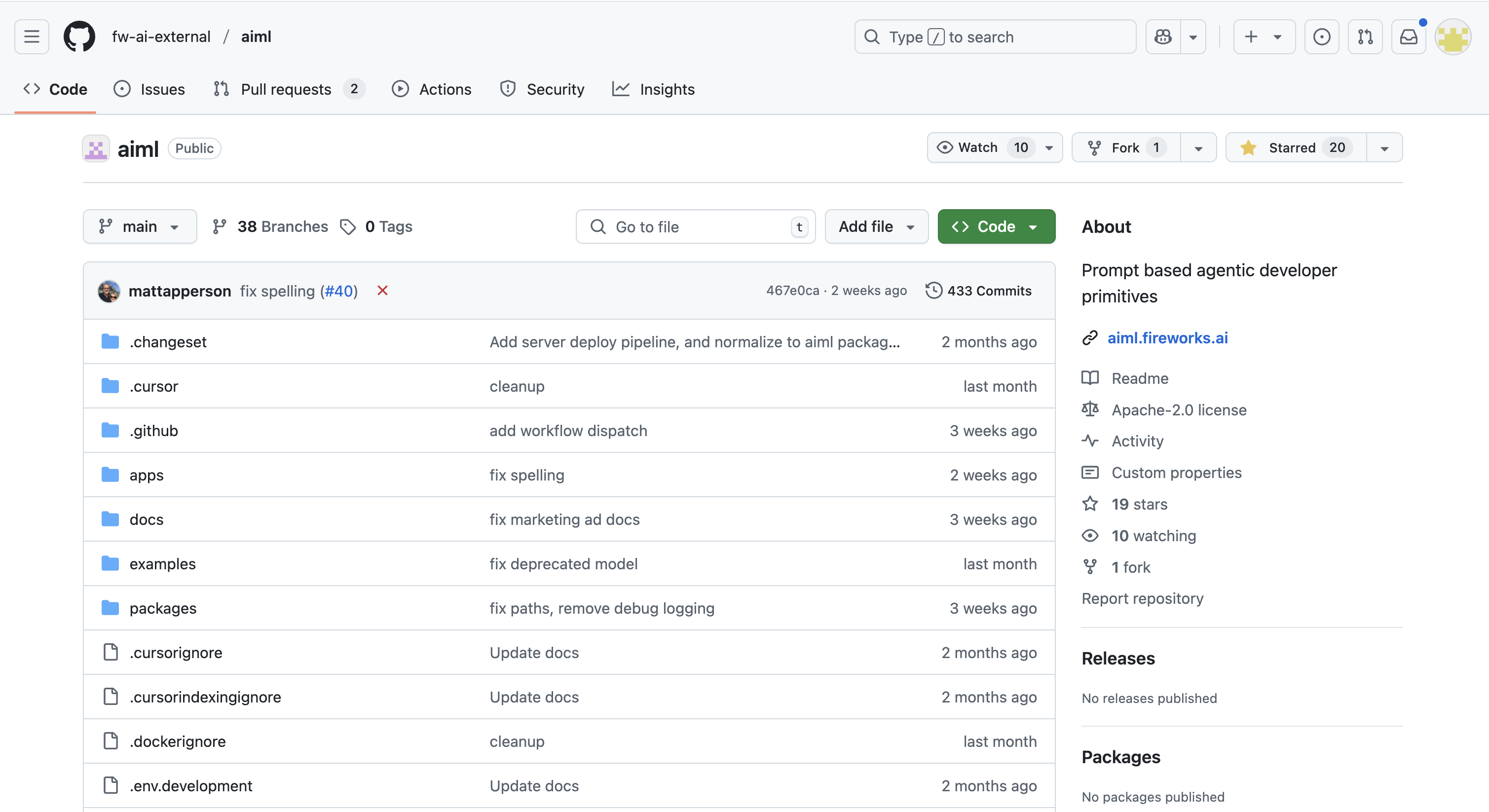 AIML code examples showing Simple control flow, Real-time streaming, and State & Context features